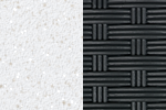 StonehengeWhiteBlackWicker White Diamond / Black Wicker